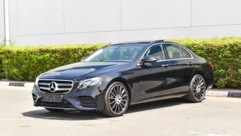 Mercedes-Benz E Class E200 Full Option 2017 Model Year Dark Blue Color