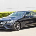 Mercedes-Benz E Class E200 Full Option 2017 Model Year Dark Blue Color - Thumbnail 1