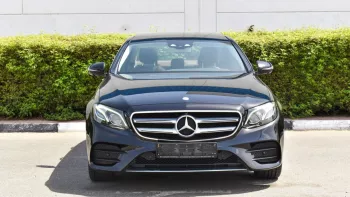 Mercedes-Benz E Class E200 Full Option 2017 Model Year Dark Blue Color