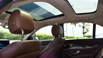 Mercedes-Benz E Class E200 Full Option 2017 Model Year Dark Blue Color