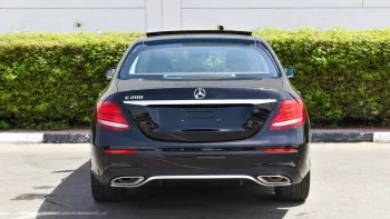 Mercedes-Benz E Class E200 Full Option 2017 Model Year Dark Blue Color