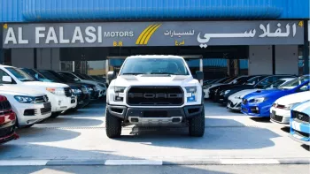 Ford F-150 Raptor Twin Turbo 2019 Model Year White Color