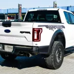 Ford F-150 Raptor Twin Turbo 2019 Model Year White Color - Thumbnail 4