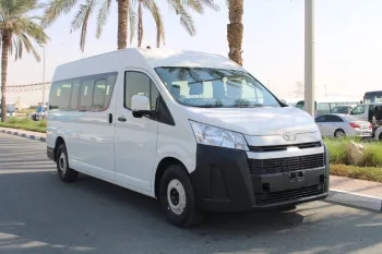 TOYOTA HIACE 3.5L PETROL 2024 MODEL YEAR 13 SEATER HR DX MANUAL