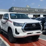 TOYOTA HILUX 2.4L DIESEL M/T 2023 MODEL YEAR WHITE COLOR - Thumbnail 1