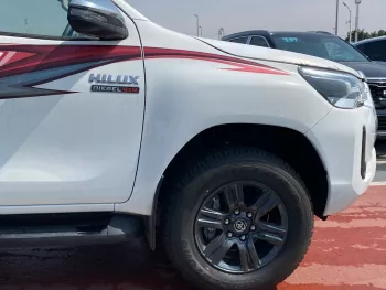 TOYOTA HILUX 2.4L DIESEL M/T 2023 MODEL YEAR WHITE COLOR