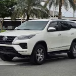 TOYOTA FORTUNER EX.R 2.7L PETROL 4WD 2021 MODEL YEAR WHITE - Thumbnail 1