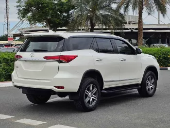 TOYOTA FORTUNER EX.R 2.7L PETROL 4WD 2021 MODEL YEAR WHITE