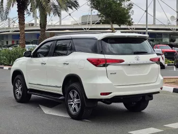 TOYOTA FORTUNER EX.R 2.7L PETROL 4WD 2021 MODEL YEAR WHITE