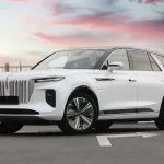 Hongqi E-HS9 6 2024 Model Year White Color - Thumbnail 1