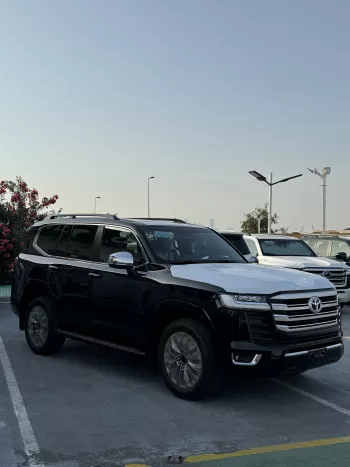 Toyota Land Cruiser VXR 3.5 Petrol 2023 Model Year Black Color