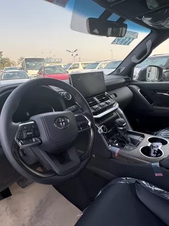 Toyota Land Cruiser VXR 3.5 Petrol 2023 Model Year Black Color