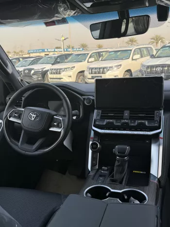 Toyota Land Cruiser VXR 3.5 Petrol 2023 Model Year Black Color