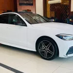 Mercedes-Benz C Class C 300e 2022 Model Year White Color  - Thumbnail 2