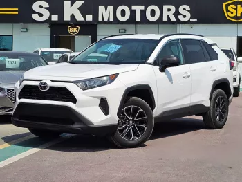 TOYOTA RAV4 LE MID OPTION 2.5L V4 WHITE 2021 MODEL YEAR 
