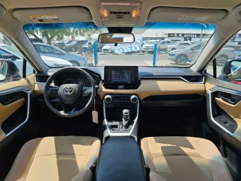 TOYOTA RAV4 LE MID OPTION 2.5L V4 WHITE 2021 MODEL YEAR 