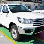 Toyota Hilux 2.4 Diesel Engine 2023 Model Year Basic Option White Exterior Black Interior - Thumbnail 2
