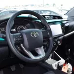 Toyota Hilux 2.4 Diesel Engine 2023 Model Year Basic Option White Exterior Black Interior - Thumbnail 4