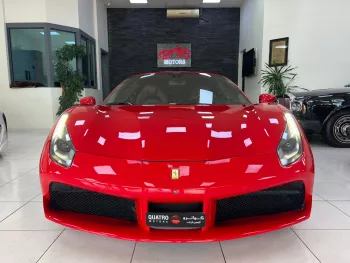 Ferrari 488 twin-turbocharged 3.9-liter V-8 2018 Model Year