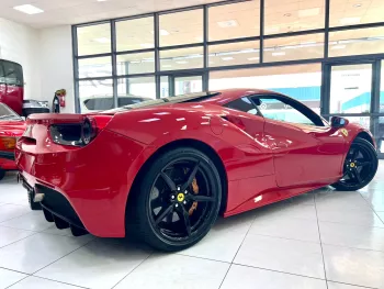 Ferrari 488 twin-turbocharged 3.9-liter V-8 2018 Model Year