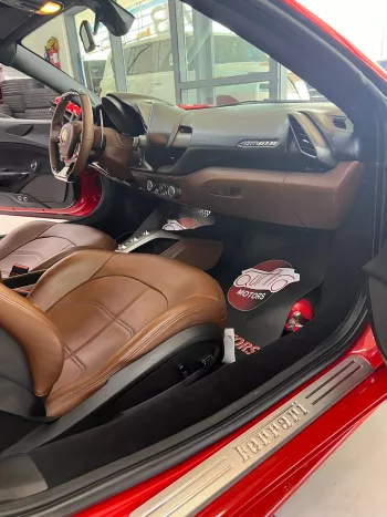 Ferrari 488 twin-turbocharged 3.9-liter V-8 2018 Model Year