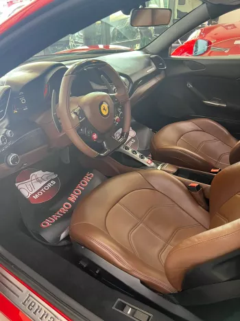 Ferrari 488 twin-turbocharged 3.9-liter V-8 2018 Model Year
