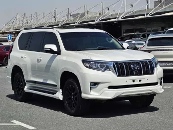 TOYOTA PRADO VXR FULL OPTION 4.0L V6 4WD WHITE 2022 MODEL YEAR 