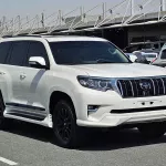 TOYOTA PRADO VXR FULL OPTION 4.0L V6 4WD WHITE 2022 MODEL YEAR  - Thumbnail 3