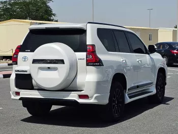 TOYOTA PRADO VXR FULL OPTION 4.0L V6 4WD WHITE 2022 MODEL YEAR 