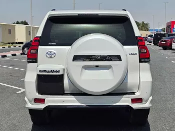 TOYOTA PRADO VXR FULL OPTION 4.0L V6 4WD WHITE 2022 MODEL YEAR 