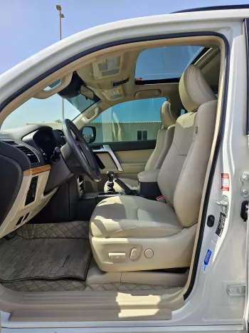 TOYOTA PRADO VXR FULL OPTION 4.0L V6 4WD WHITE 2022 MODEL YEAR 