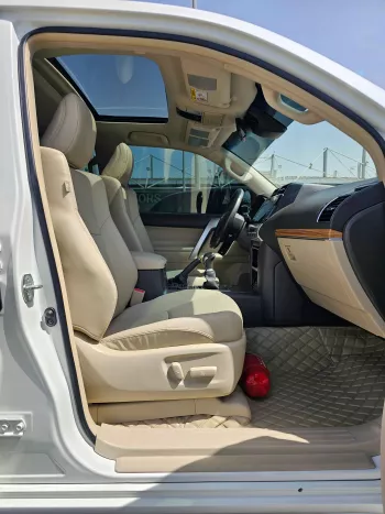 TOYOTA PRADO VXR FULL OPTION 4.0L V6 4WD WHITE 2022 MODEL YEAR 