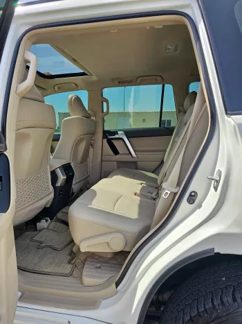 TOYOTA PRADO VXR FULL OPTION 4.0L V6 4WD WHITE 2022 MODEL YEAR 