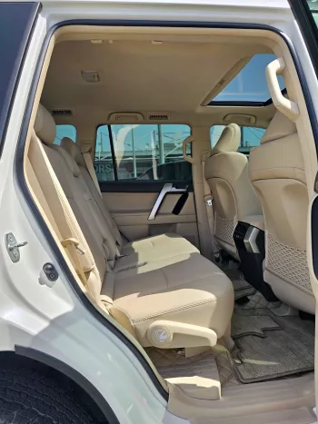 TOYOTA PRADO VXR FULL OPTION 4.0L V6 4WD WHITE 2022 MODEL YEAR 