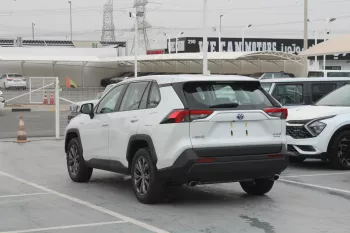 TOYOTA RAV4 2.5L HYBRID 2WD 2023 MODEL YEAR WHITE COLOR