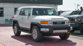 Toyota FJ Cruiser 2022 Model Year White Color