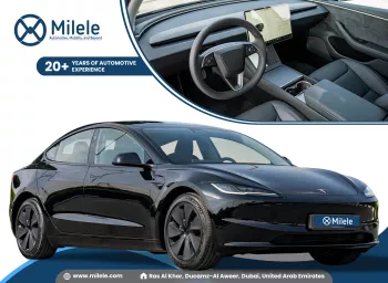 TESLA MODEL 3 EV AT 2024 MODEL YEAR BLACK COLOR