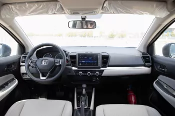 Honda City 1.5 LXS 2024 Model Year Platinum White Pearl inside Ivory
