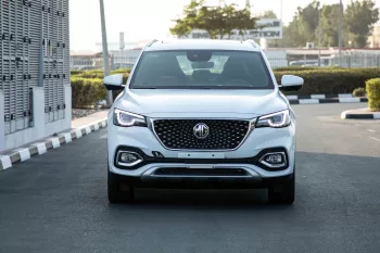 MG HS 4X4 2.0T Trophy 2023 Model Year White inside Red