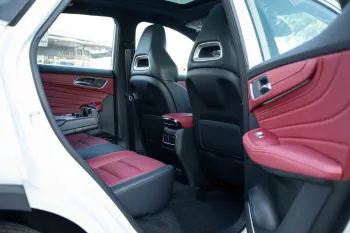 MG HS 4X4 2.0T Trophy 2023 Model Year White inside Red