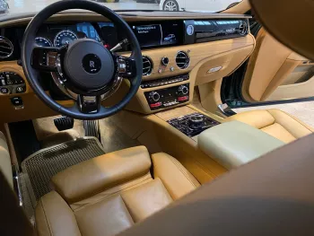 ROLLS ROYCE GHOST 2021 MODEL YEAR GREEN COLOR EXTERIOR