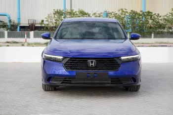 Honda Accord 1.5T EX 2023 Model Year Still Night Blue Exterior Grey Interior