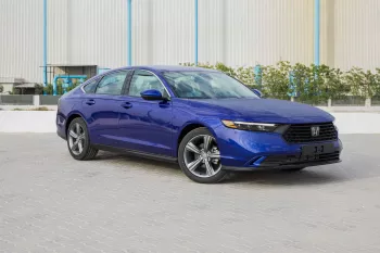 Honda Accord 1.5T EX 2023 Model Year Still Night Blue Exterior Grey Interior
