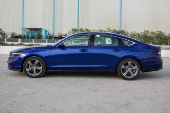 Honda Accord 1.5T EX 2023 Model Year Still Night Blue Exterior Grey Interior