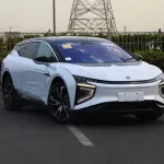 HIPHI X Chuangyuan 2023 Model Year SUV EV White inside Black - Thumbnail 1
