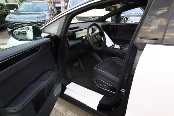 HIPHI X Chuangyuan 2023 Model Year SUV EV White inside Black