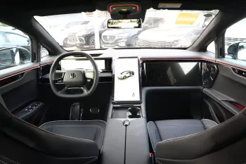 HIPHI X Chuangyuan 2023 Model Year SUV EV White inside Black