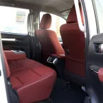 Toyota Hilux 2023 Model Year 4x4 DC 2.8 D MT SR5 White inside Maroon - Thumbnail 11