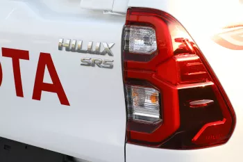 Toyota Hilux 2023 Model Year 4x4 DC 2.8 D MT SR5 White inside Maroon
