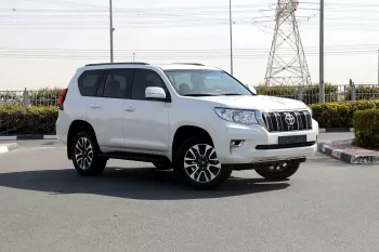 2023 Toyota Prado 4.0 GXR DR P CB SR - White Pearl inside Beige